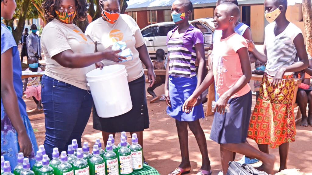 Acacia in Kenya Distributing Covid-19 Relief Packages